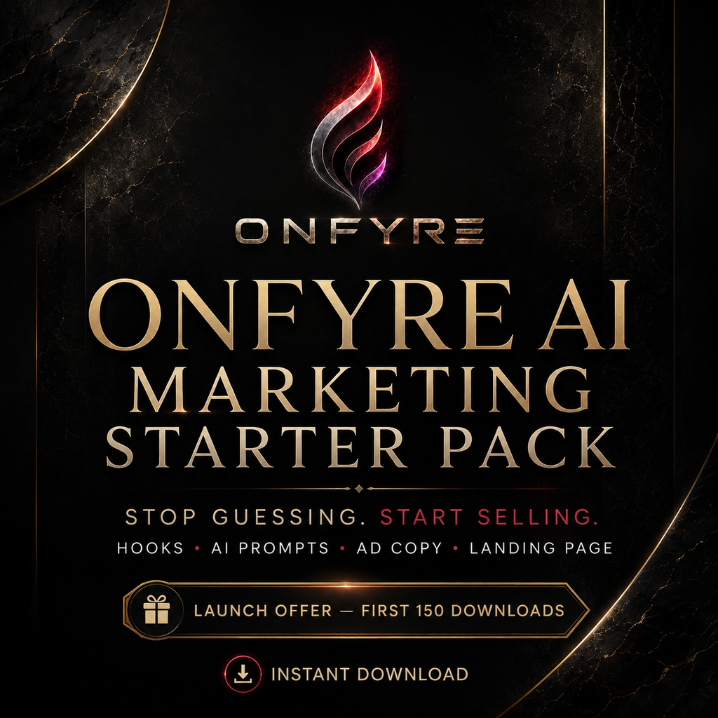 ONFYRE AI Marketing Starter Pack