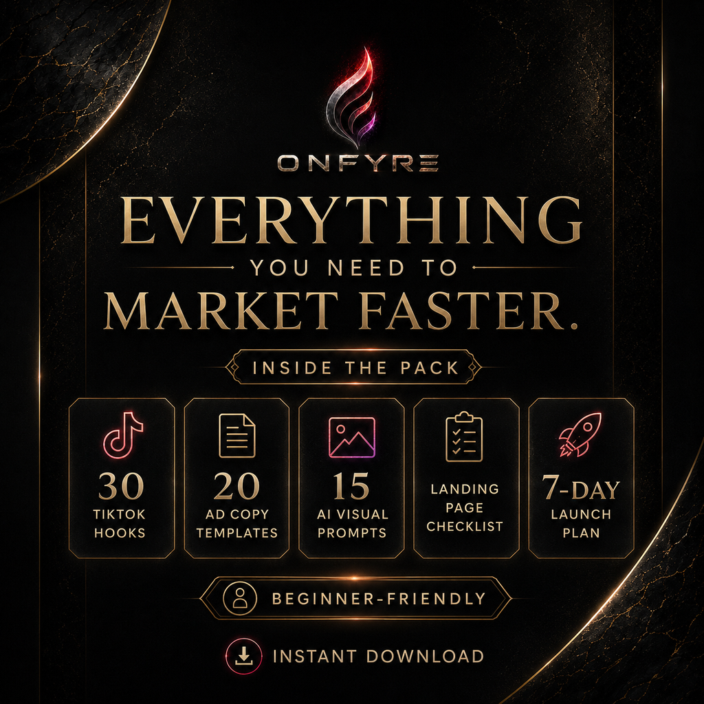 ONFYRE AI Marketing Starter Pack